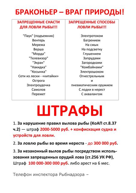 какой штраф за ловлю рыбы сетями в московской области какой штраф за ловлю рыбы сетями в московской области