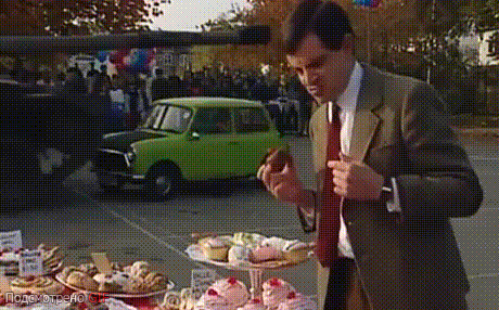 mr.Bean tank and car.gif