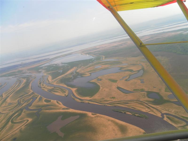 устье Горина. На заднем плане протока прокоп и озеро Бич- Хоуни.JPG