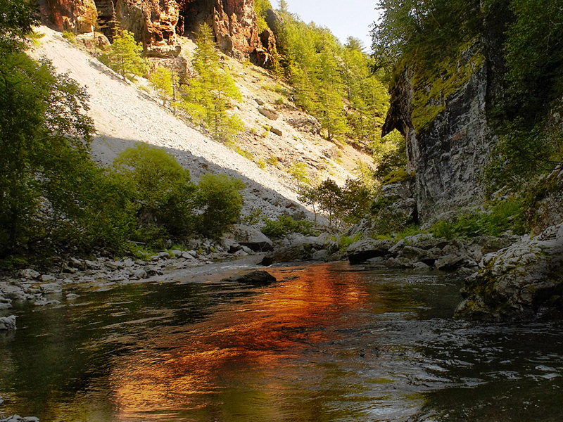 Реки сахалина фото